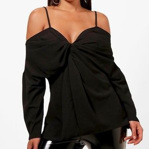 Amelia Twist Front Blouse